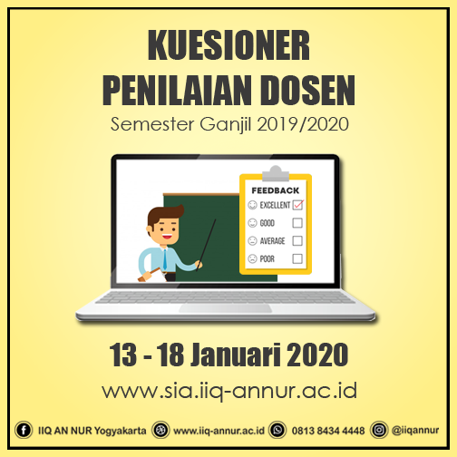 KUESIONER PENILAIAN DOSEN KUESIONER PENILAIAN DOSEN